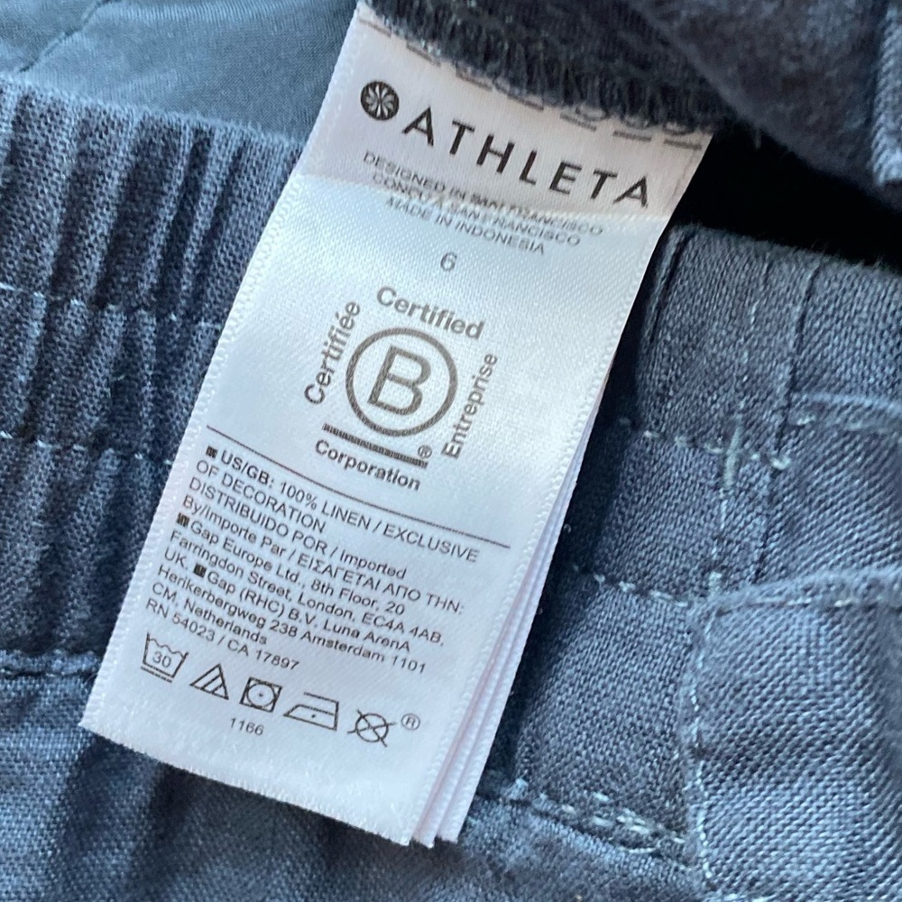 Athleta Voyager Linen Pants - Picture 7 of 8